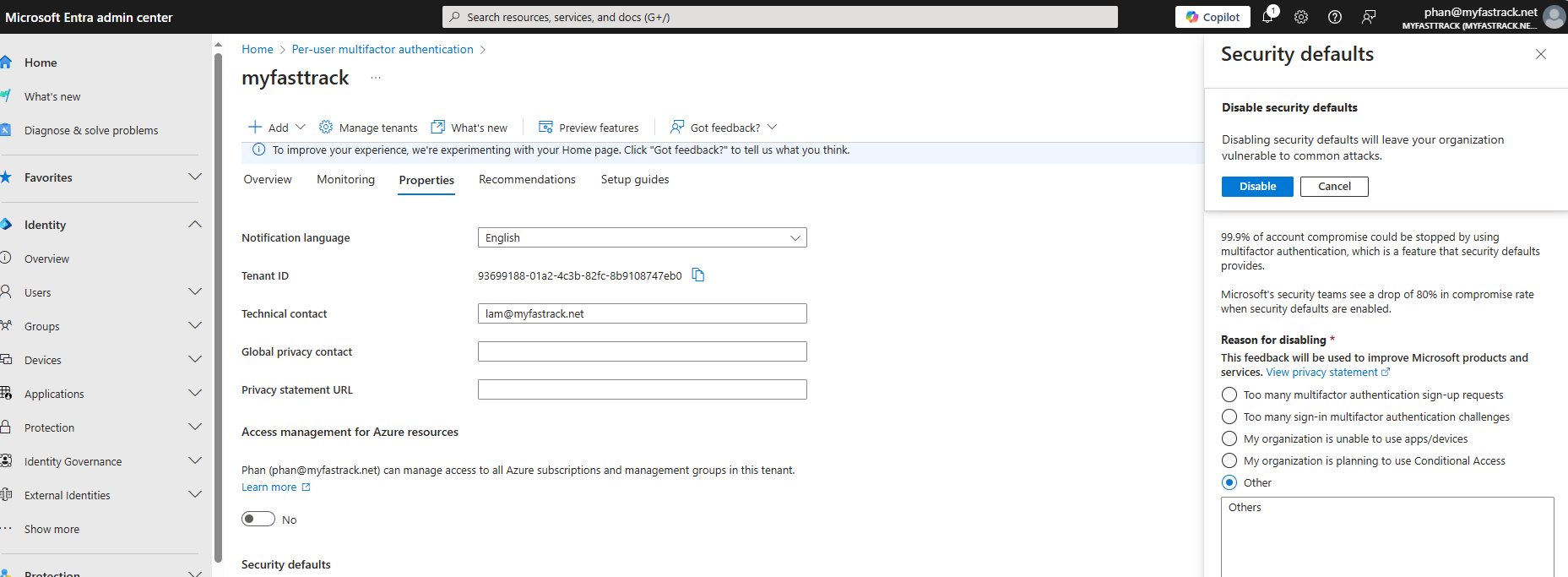 Admin step 9