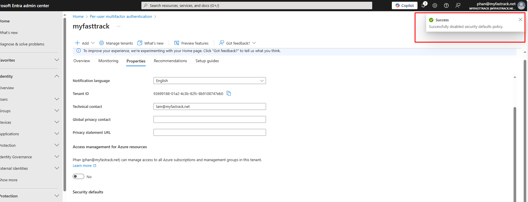 Admin step 10