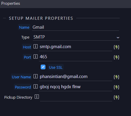 Gmail setup step 3
